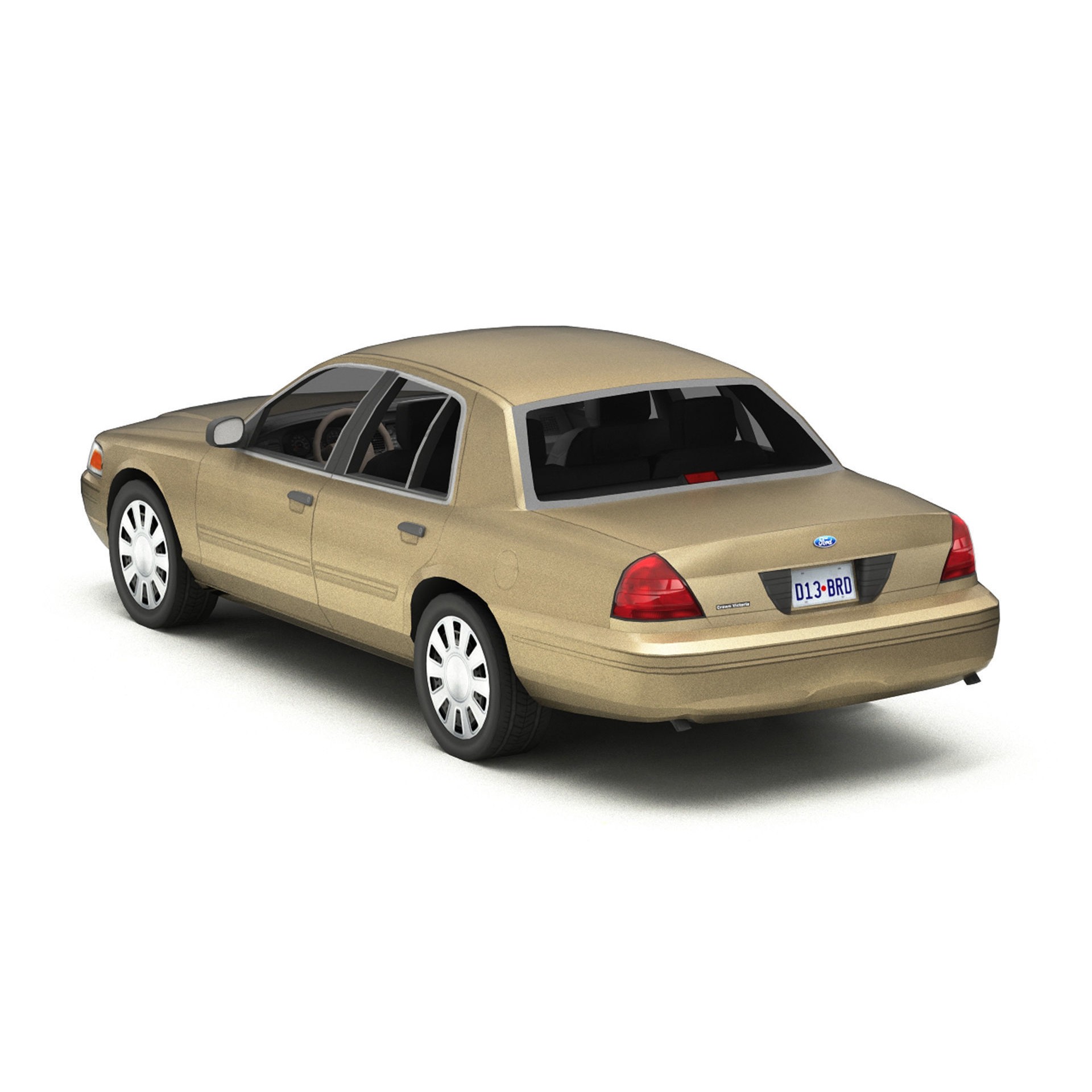 Low Poly Cars Pack 1 - Low-Poly Game-Ready 3D Model - View 16