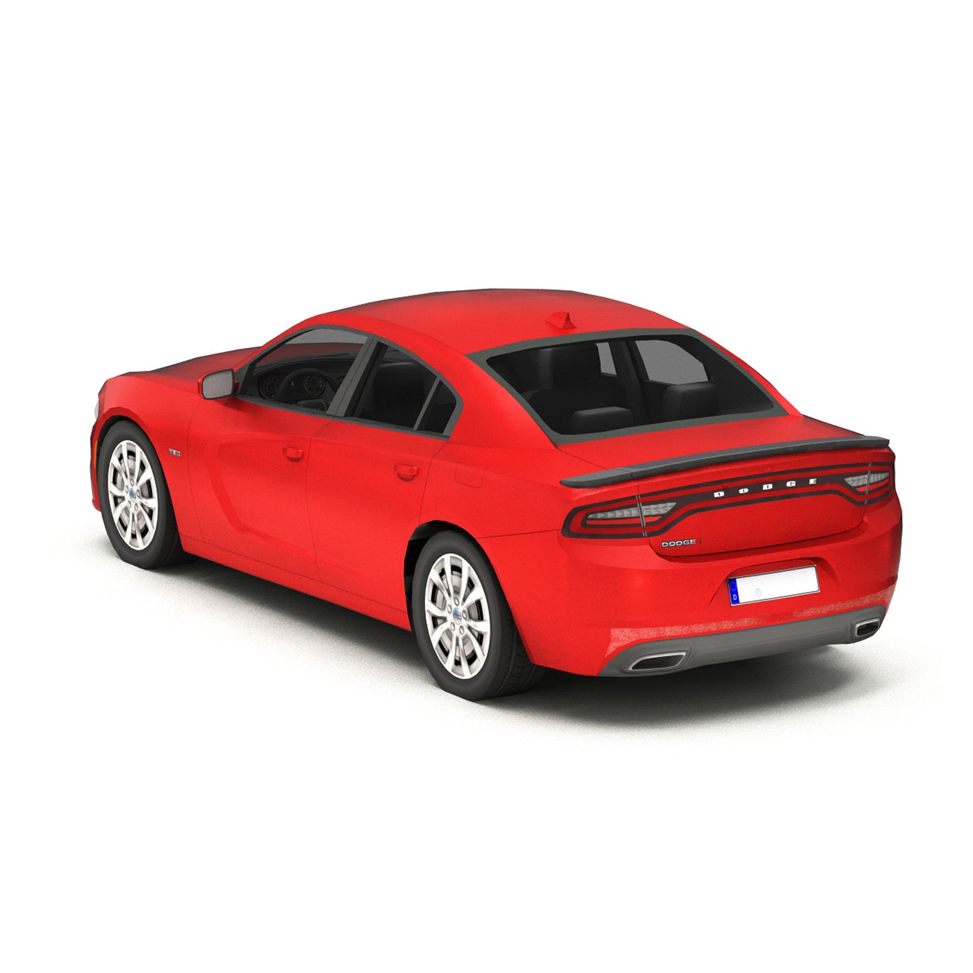 Low Poly Cars Pack 1 - Low-Poly Game-Ready 3D Model - View 19