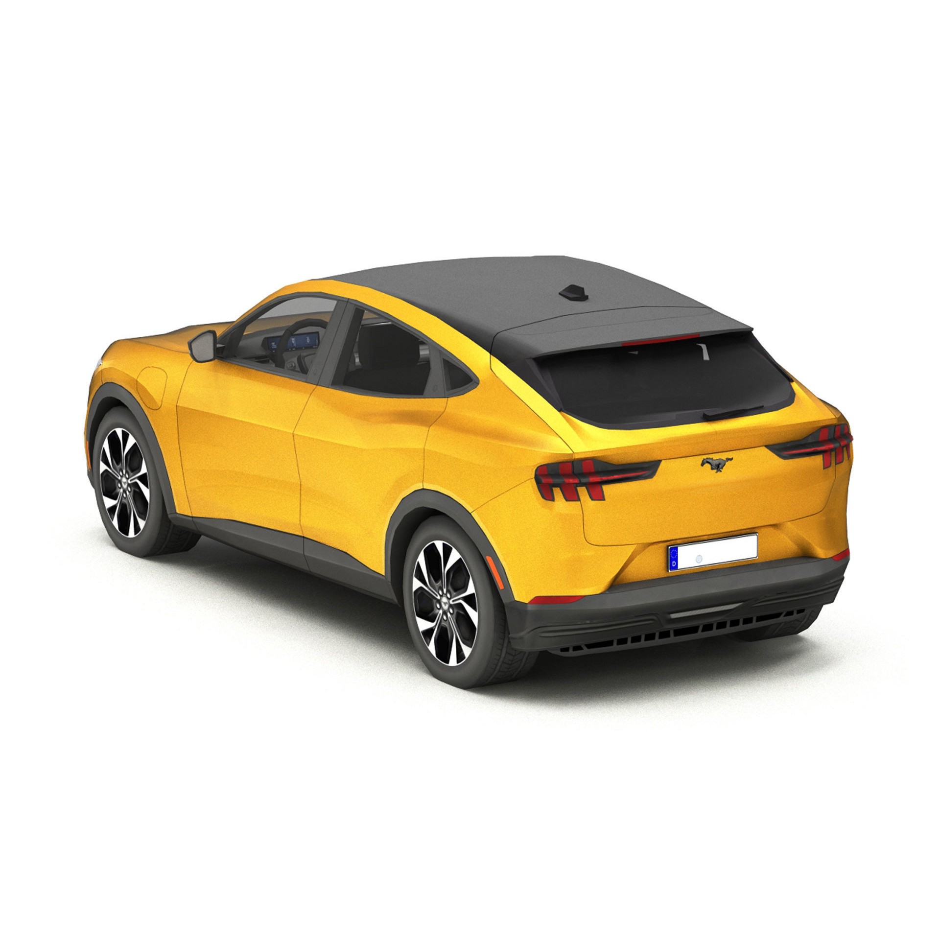 Low Poly Cars Pack 1 - Low-Poly Game-Ready 3D Model - View 22