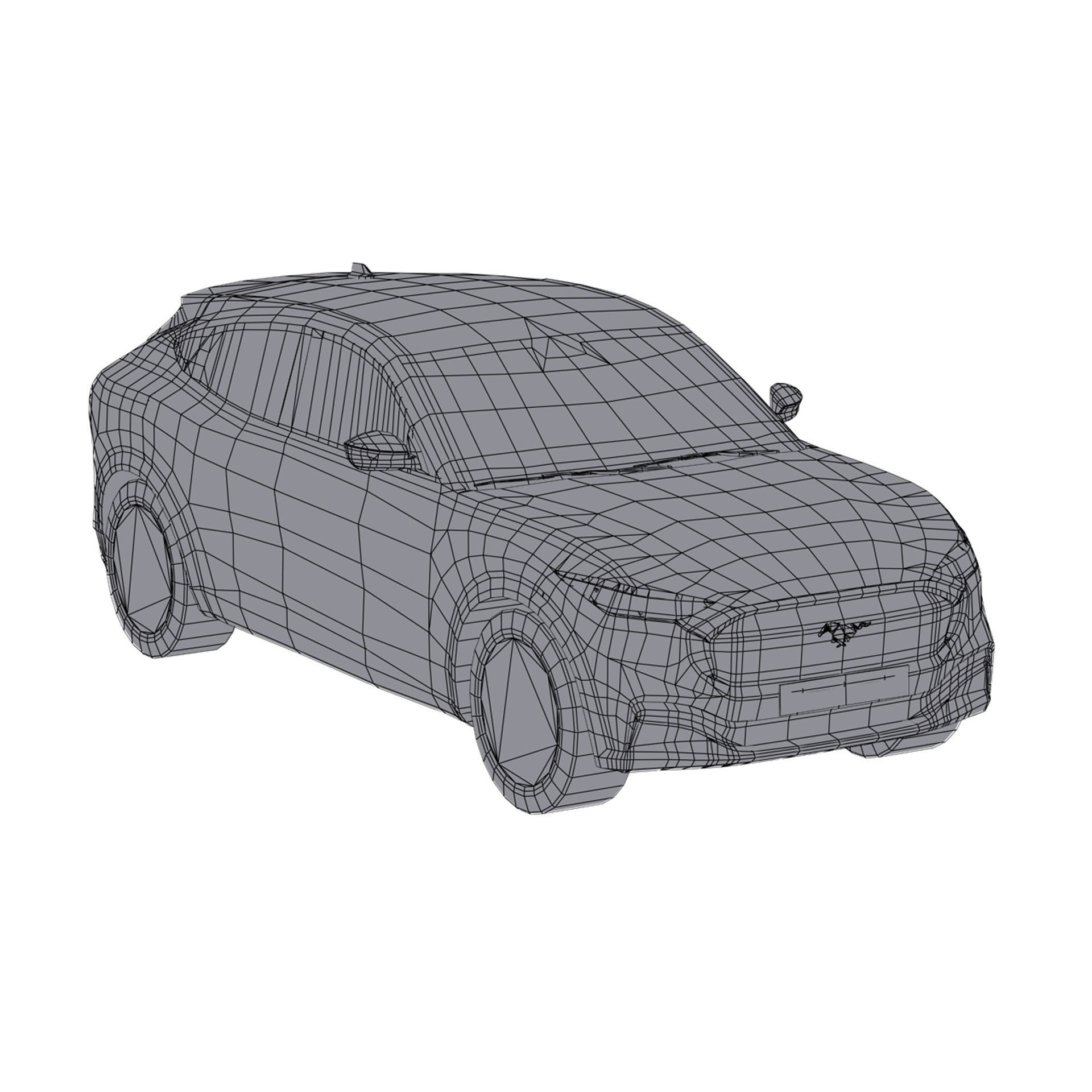 Low Poly Cars Pack 1 - Low-Poly Game-Ready 3D Model - View 23