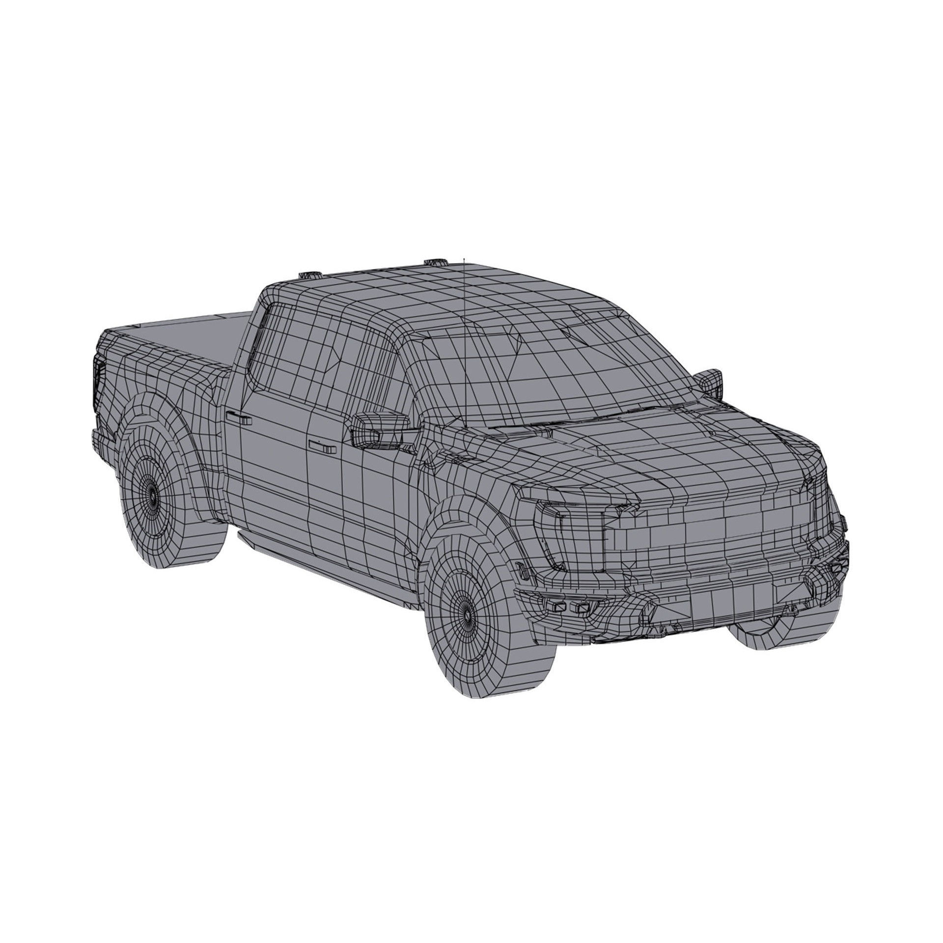 Low Poly Cars Pack 1 - Low-Poly Game-Ready 3D Model - View 32