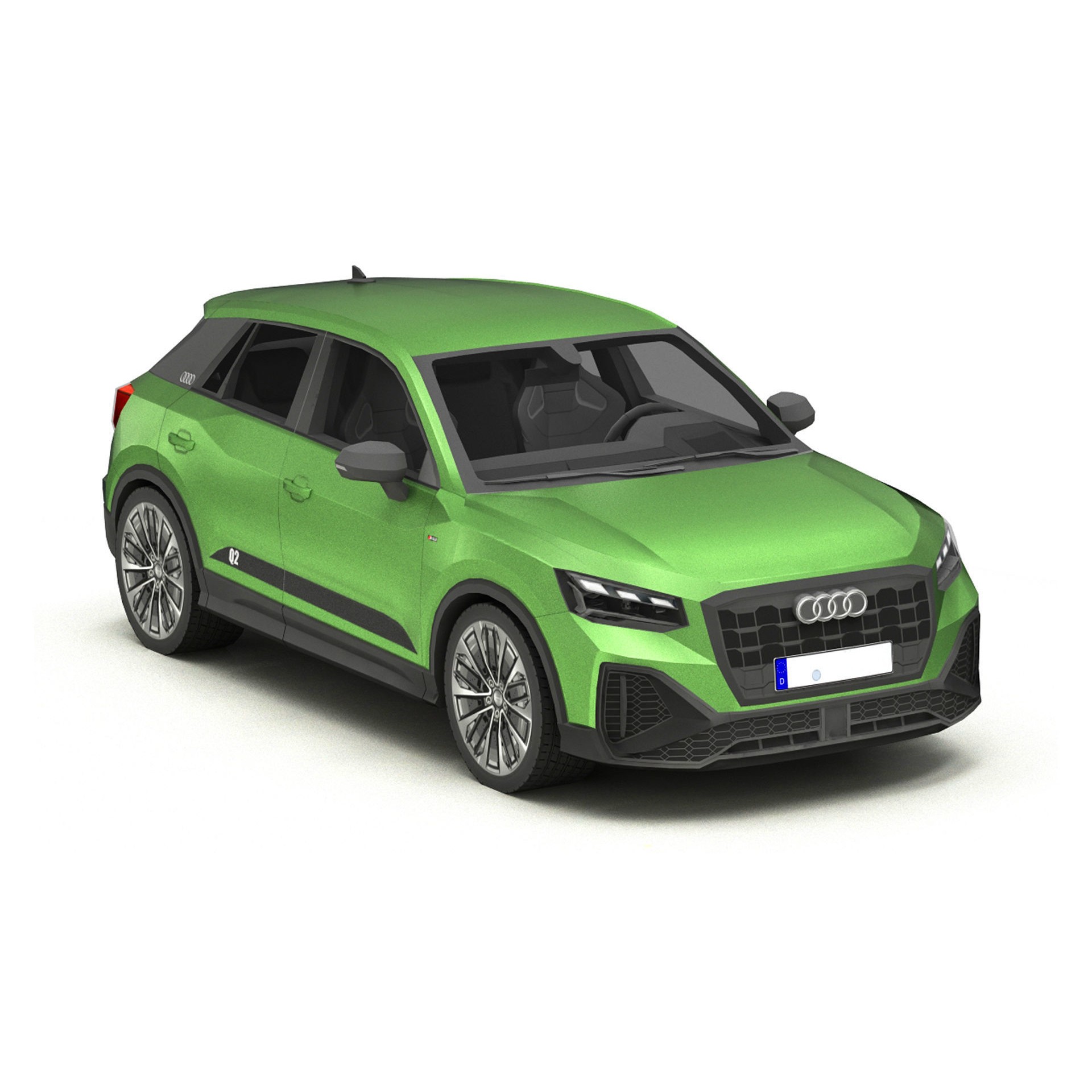 Low Poly Cars Pack 1 - Low-Poly Game-Ready 3D Model - View 9