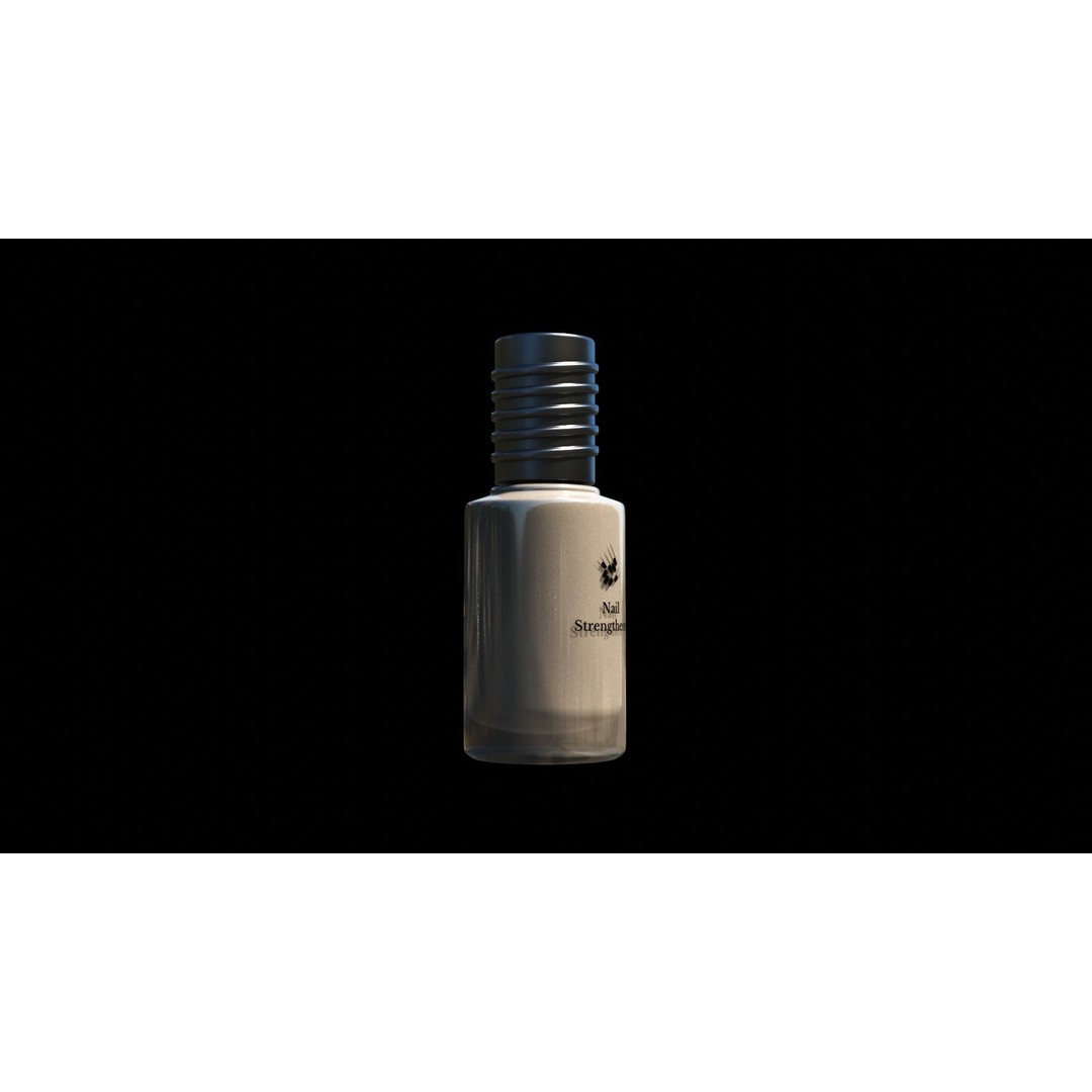 Nail Strengthening Liquid 3D Model – Low Poly PBR Asset, FBX, OBJ - View 5