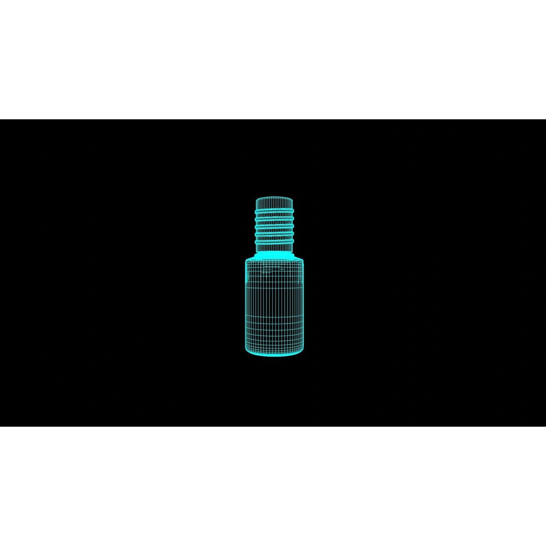 Nail Strengthening Liquid 3D Model – Low Poly PBR Asset, FBX, OBJ - View 9