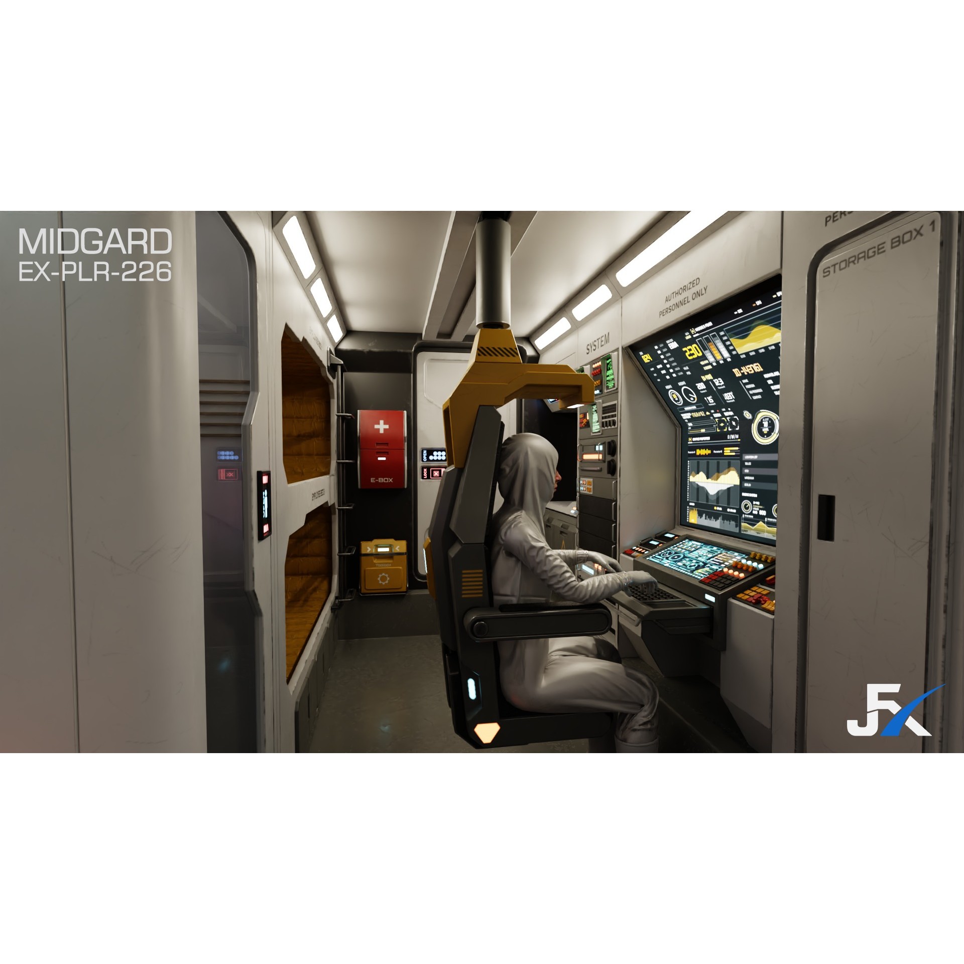 Midgard Expedition Vehicle - Low-Poly Game-Ready 3D Model - View 11