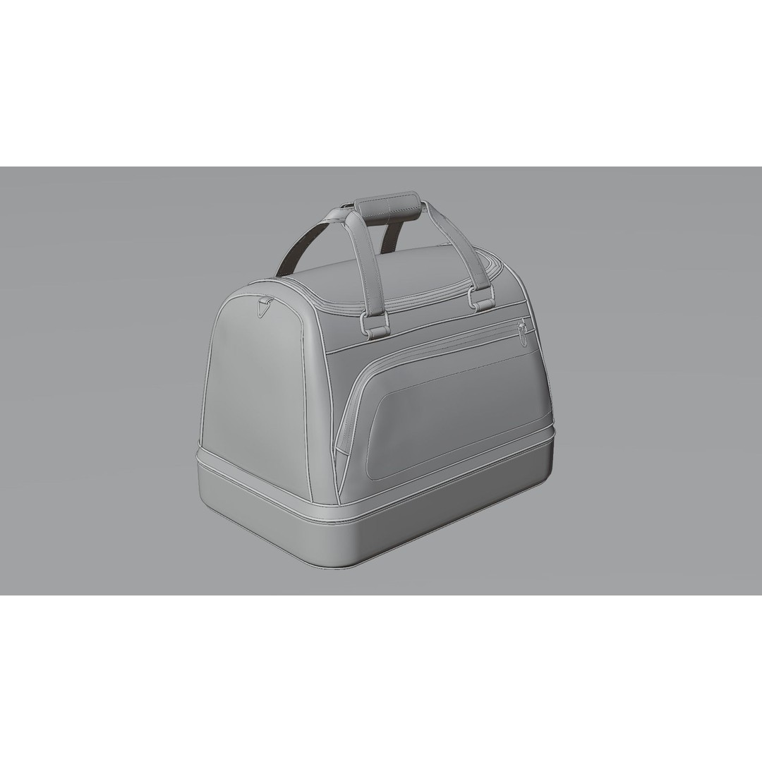 Handbag 3D Model – Versatile Fashion Accessory, PBR Textures, FBX - View 10