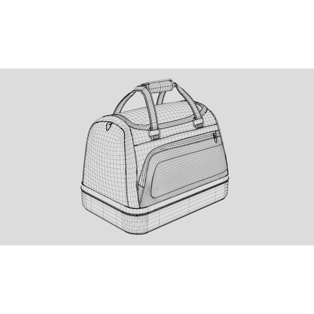 Handbag 3D Model – Versatile Fashion Accessory, PBR Textures, FBX - View 11
