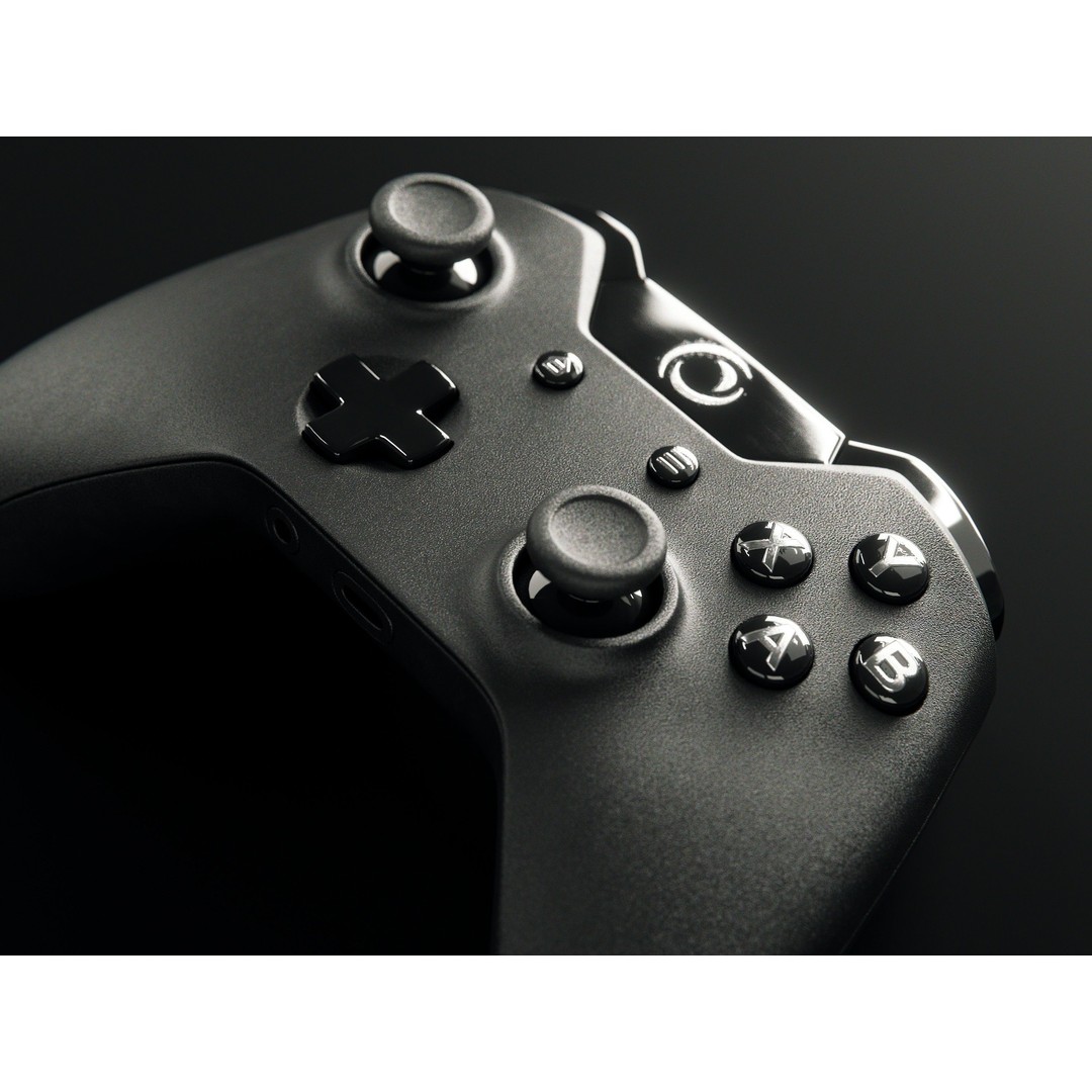 Game Controller 3D Model – High Poly PBR Asset, FBX & Blender - View 4