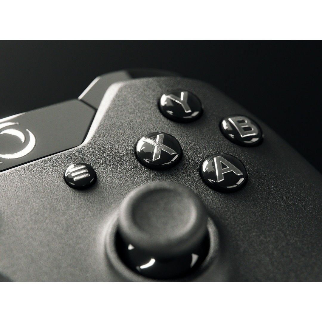 Game Controller 3D Model – High Poly PBR Asset, FBX & Blender - View 6