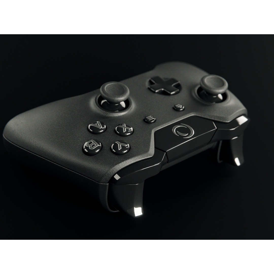 Game Controller 3D Model – High Poly PBR Asset, FBX & Blender - View 7