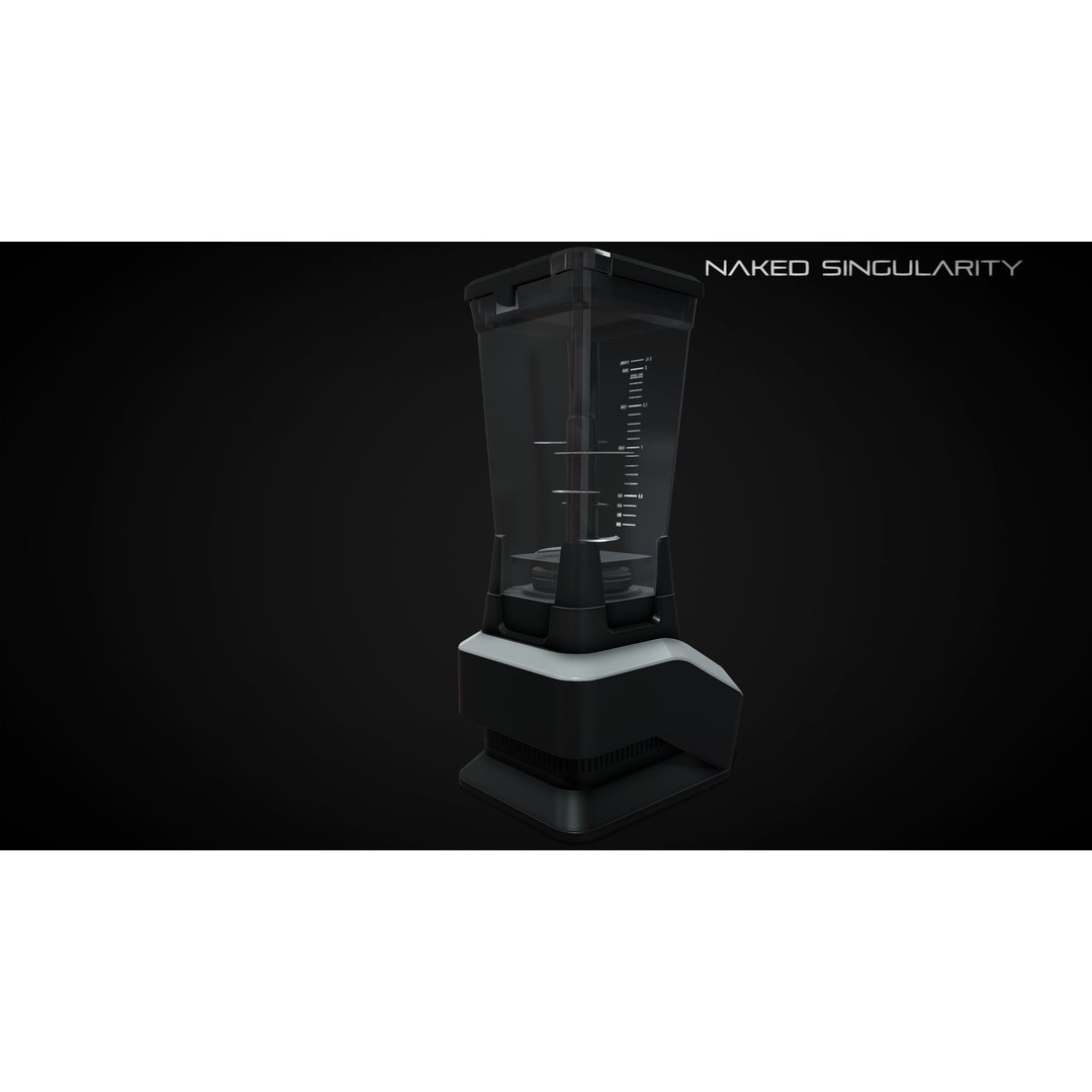 Blender 3D Model – Low Poly Appliance with PBR Textures, FBX - View 8