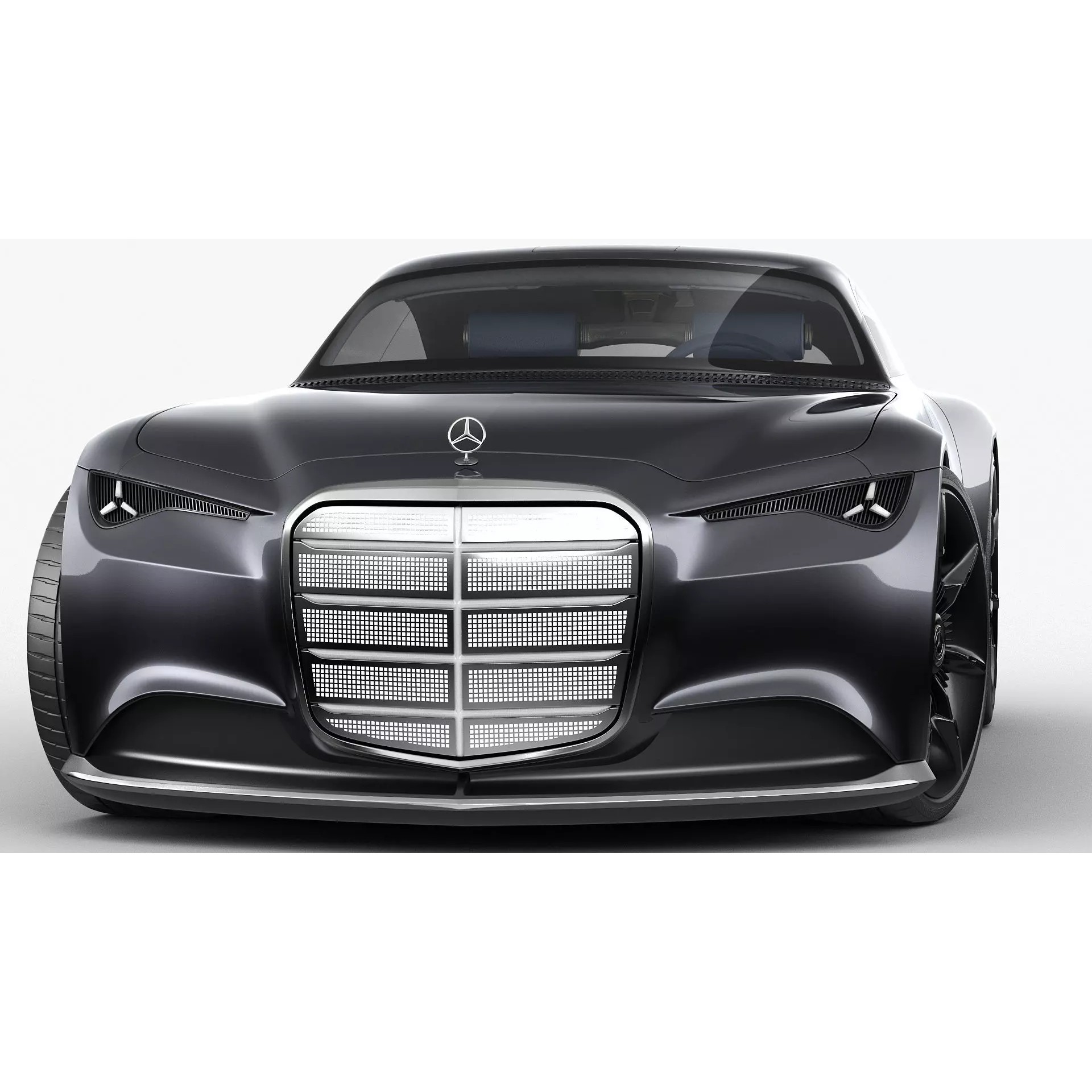 Mercedes-Benz Vision Iconic Concept 2025 - Game-Ready 3D Model - View 20