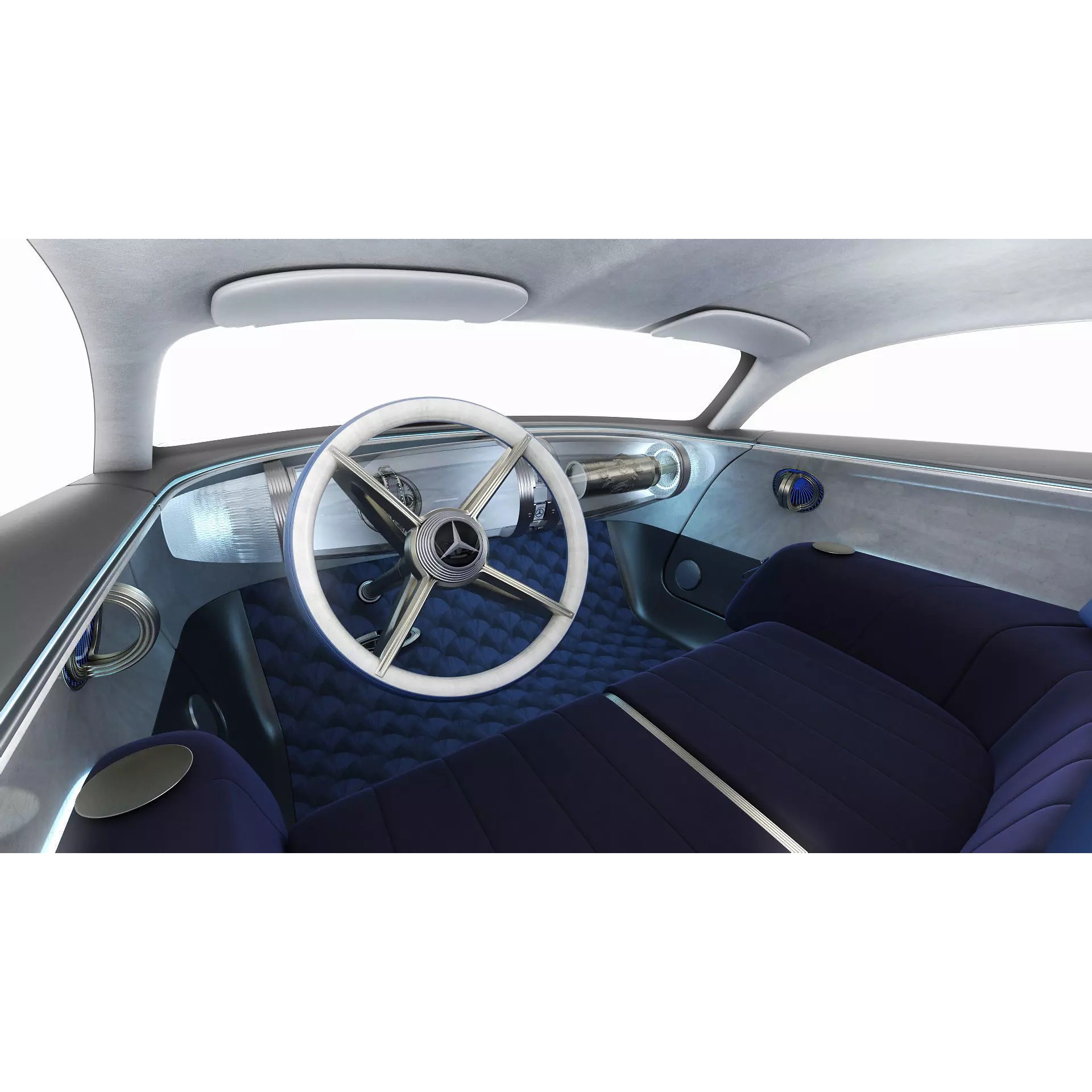 Mercedes-Benz Vision Iconic Concept 2025 - Game-Ready 3D Model - View 24