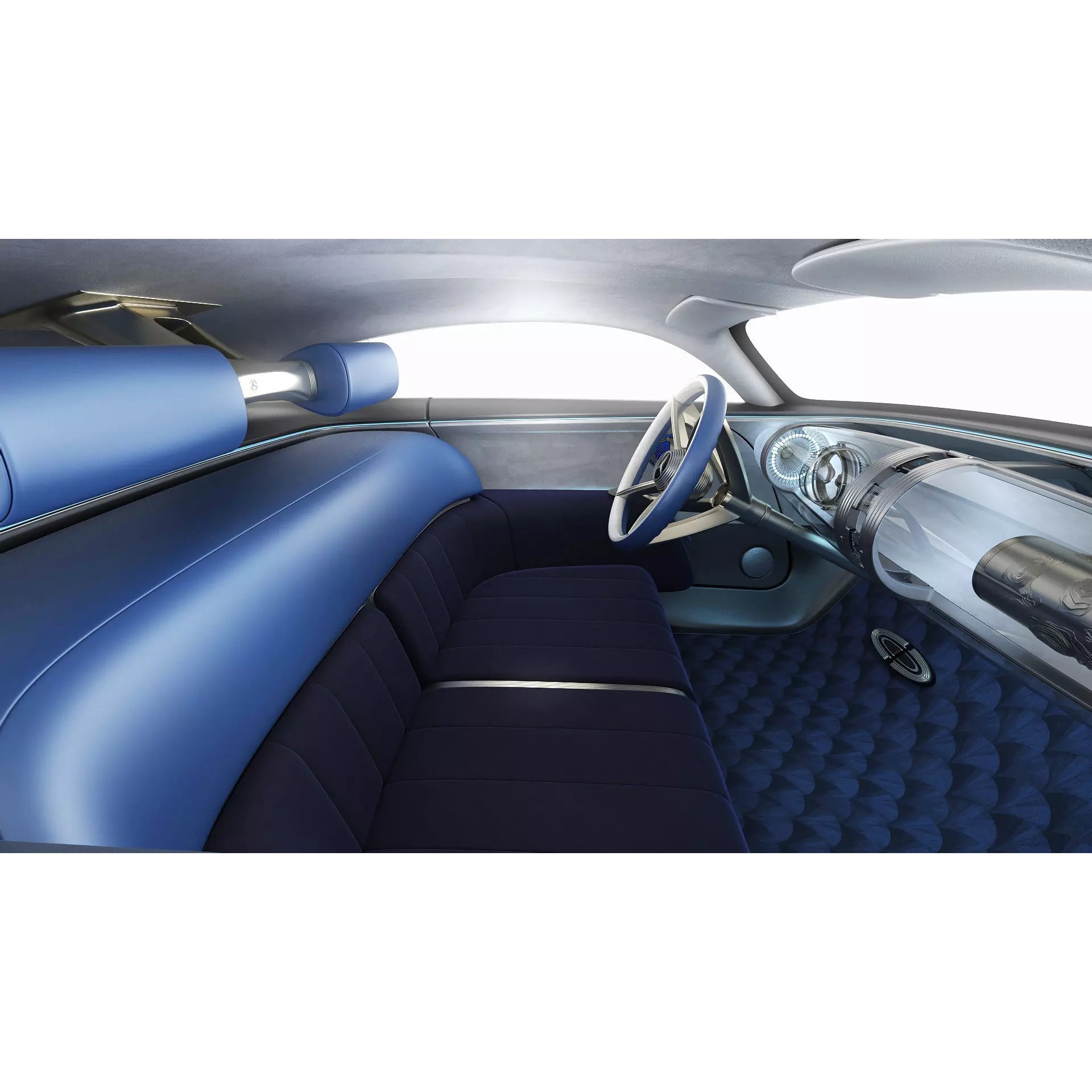 Mercedes-Benz Vision Iconic Concept 2025 - Game-Ready 3D Model - View 27