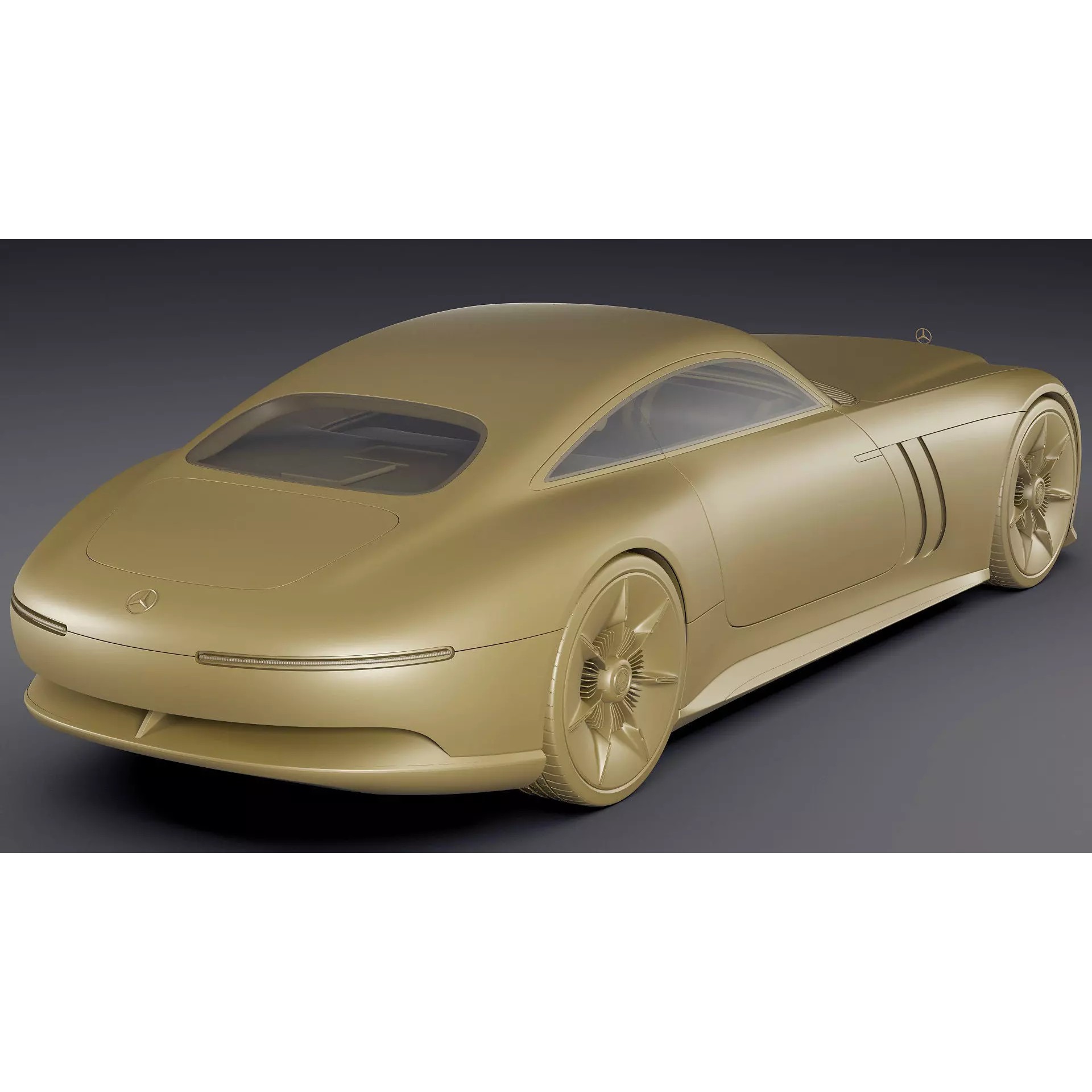 Mercedes-Benz Vision Iconic Concept 2025 - Game-Ready 3D Model - View 34