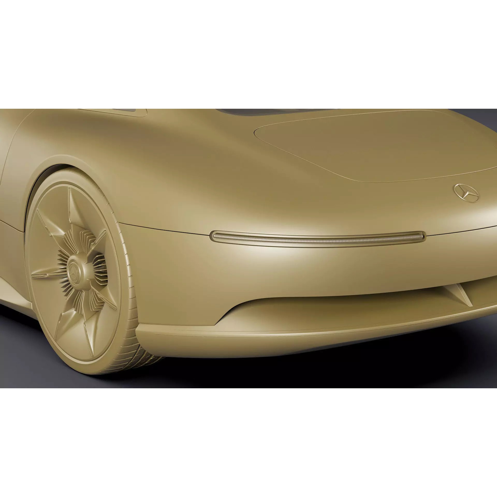 Mercedes-Benz Vision Iconic Concept 2025 - Game-Ready 3D Model - View 36
