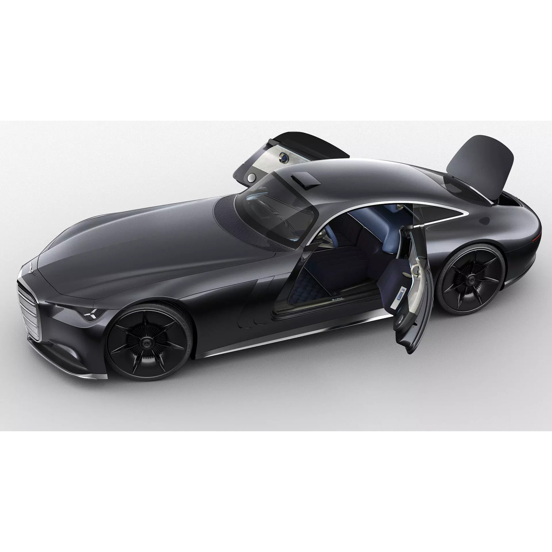 Mercedes-Benz Vision Iconic Concept 2025 - Game-Ready 3D Model - View 4