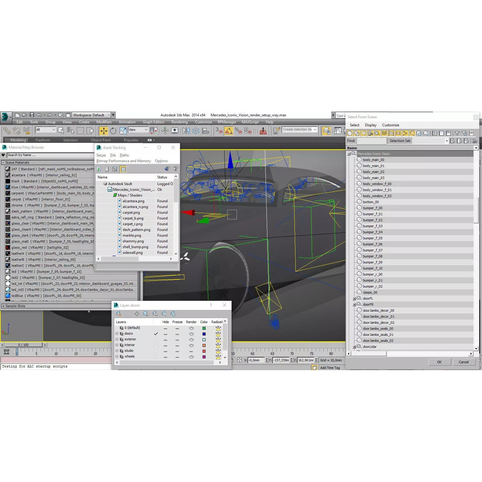 Mercedes-Benz Vision Iconic Concept 2025 - Game-Ready 3D Model - View 46