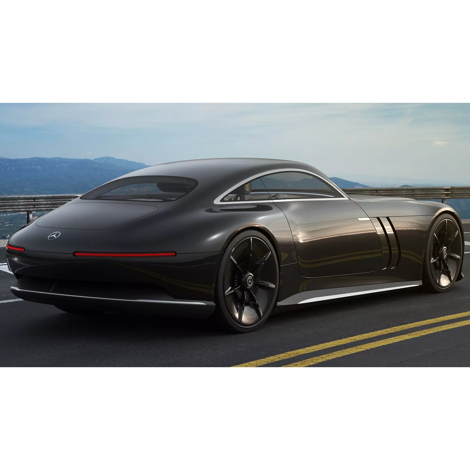 Mercedes-Benz Vision Iconic Concept 2025 - Game-Ready 3D Model - View 7