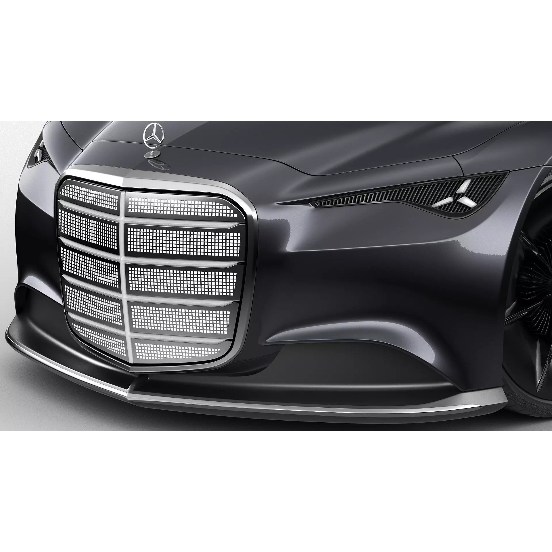 Mercedes-Benz Vision Iconic Concept 2025 - Game-Ready 3D Model - View 9