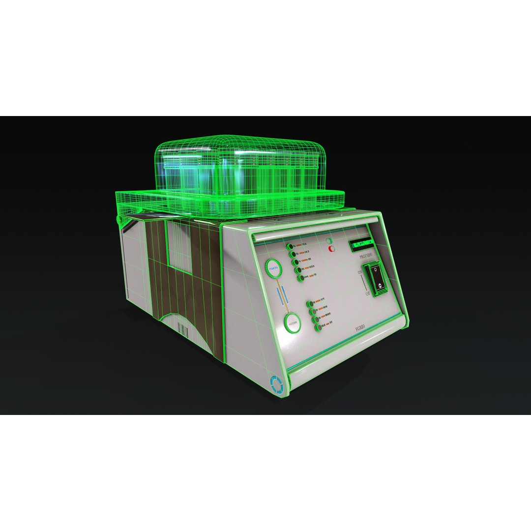 Laboratory Equipment 3D Model – Low Poly PBR Asset, FBX, OBJ - View 20