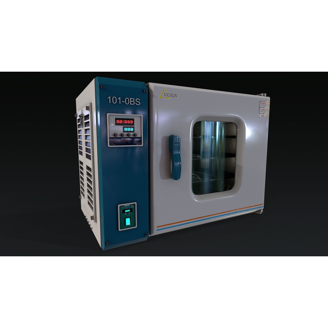 Laboratory Equipment 3D Model – Low Poly PBR Asset, FBX, OBJ - View 22