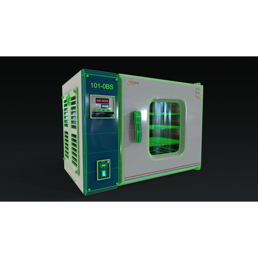 Laboratory Equipment 3D Model – Low Poly PBR Asset, FBX, OBJ - View 25