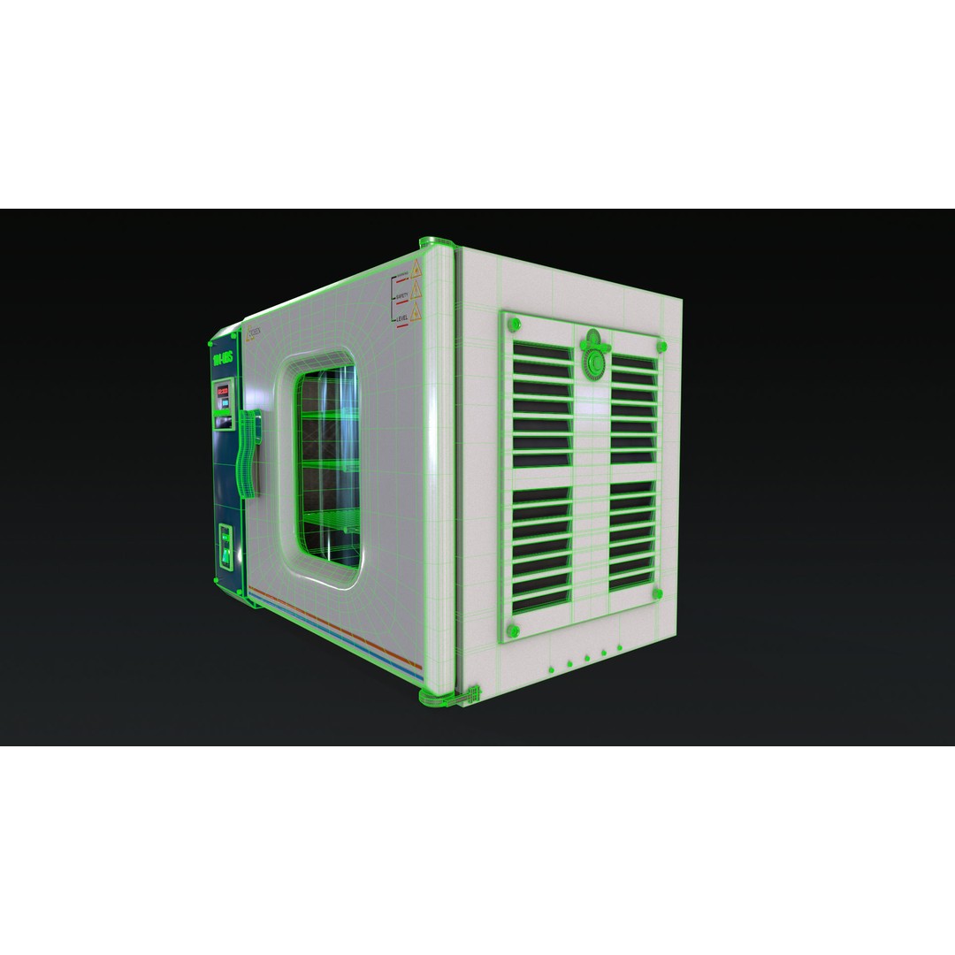 Laboratory Equipment 3D Model – Low Poly PBR Asset, FBX, OBJ - View 26