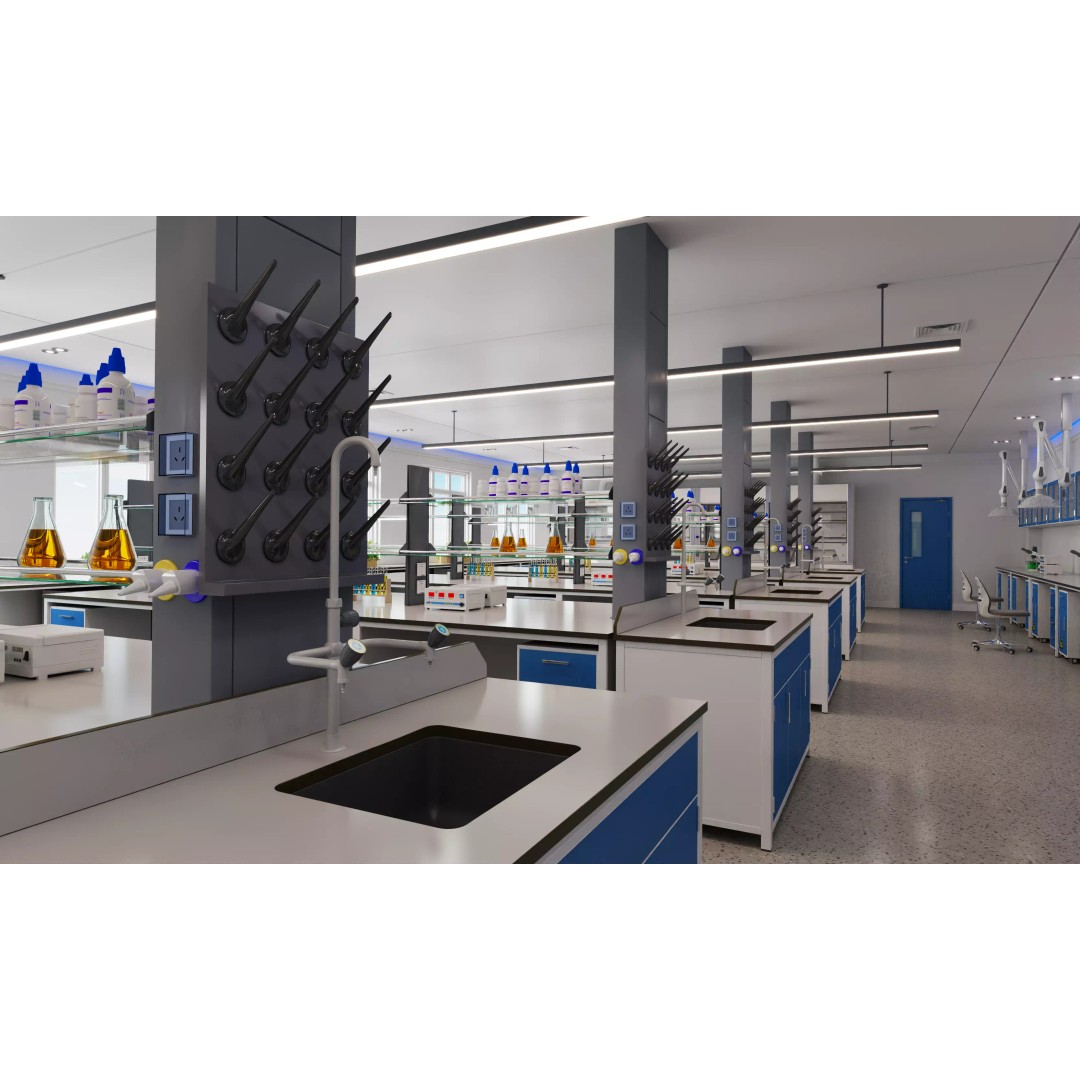 Modern Science Laboratory 3D Model – High Poly Interior, FBX/OBJ - View 11