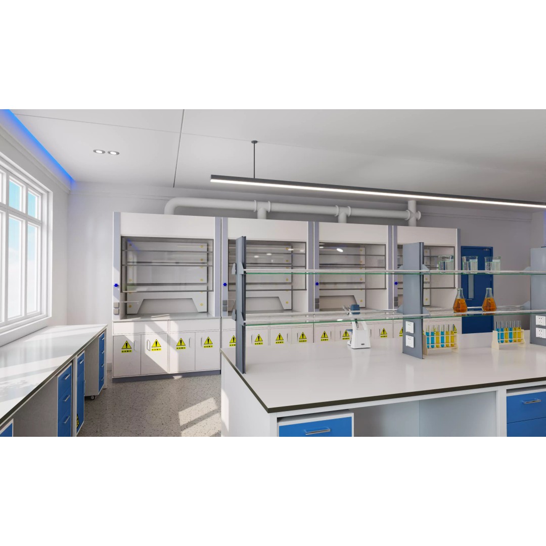 Modern Science Laboratory 3D Model – High Poly Interior, FBX/OBJ - View 12