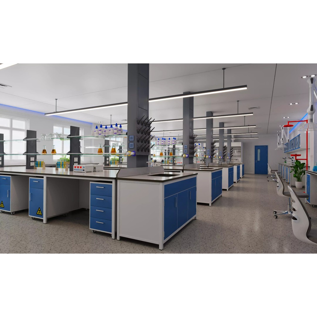 Modern Science Laboratory 3D Model – High Poly Interior, FBX/OBJ - View 15