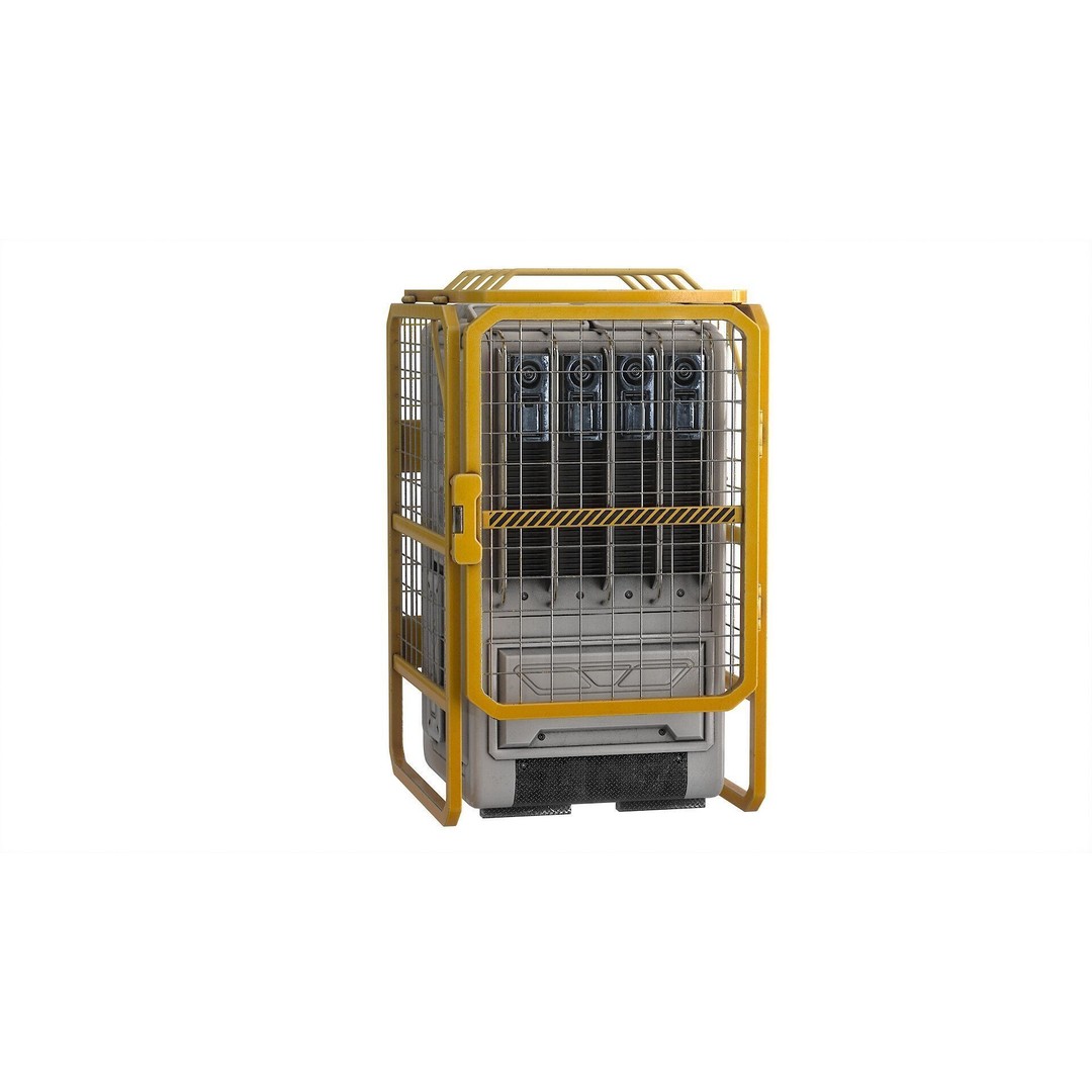 Sci-Fi Generator Battery 3D Model – Low Poly PBR Asset, FBX - View 26