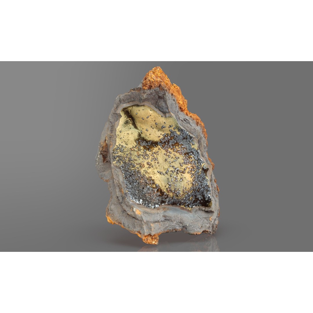 Hematite-Limatite Secretion 3D Model – Low Poly PBR Game Asset, FBX - View 3