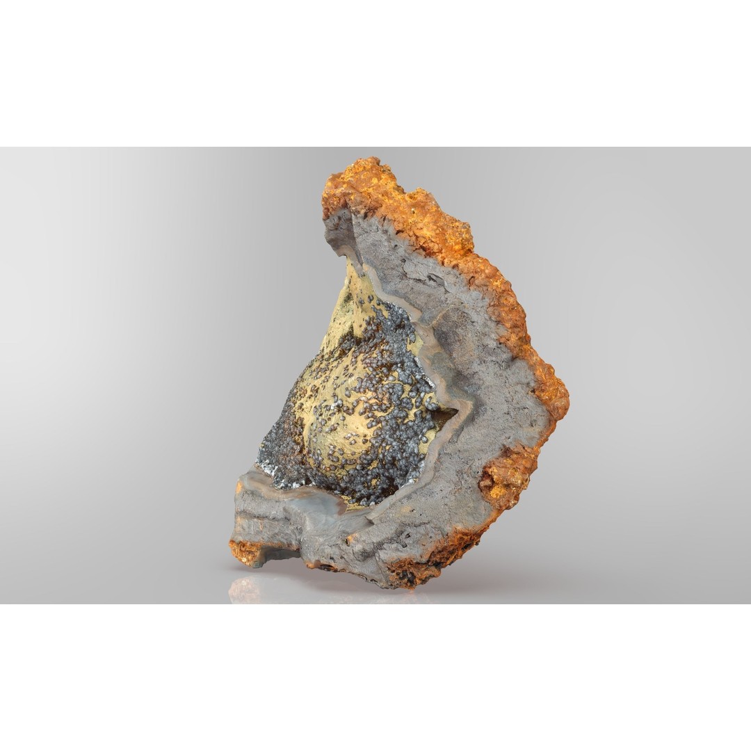 Hematite-Limatite Secretion 3D Model – Low Poly PBR Game Asset, FBX - View 4