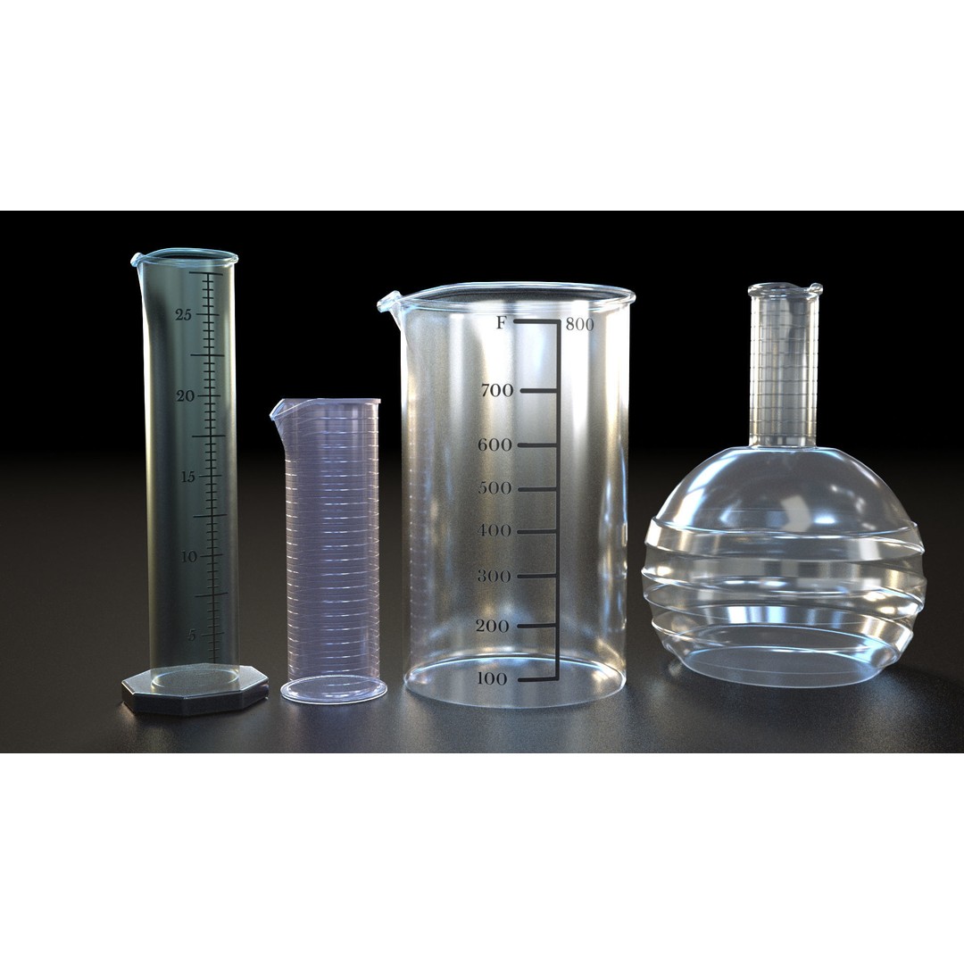 Laboratory Tools 3D Model – PBR Textures, FBX, OBJ Formats - View 11