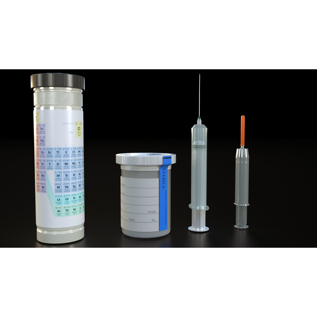 Laboratory Tools 3D Model – PBR Textures, FBX, OBJ Formats - View 13