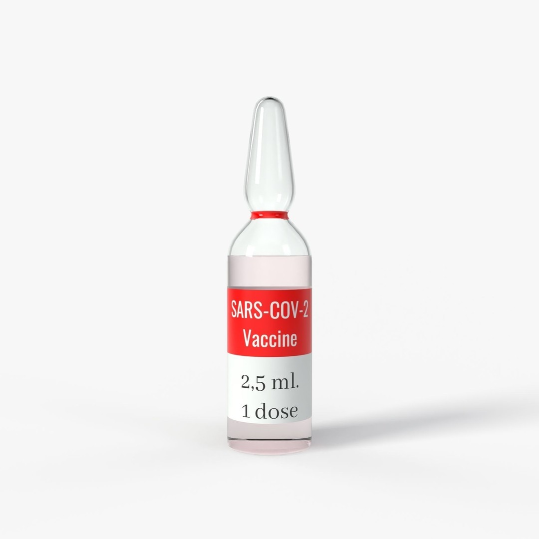 Vaccine Set 3D Model – PBR Textured Medical Assets, FBX/OBJ - View 3