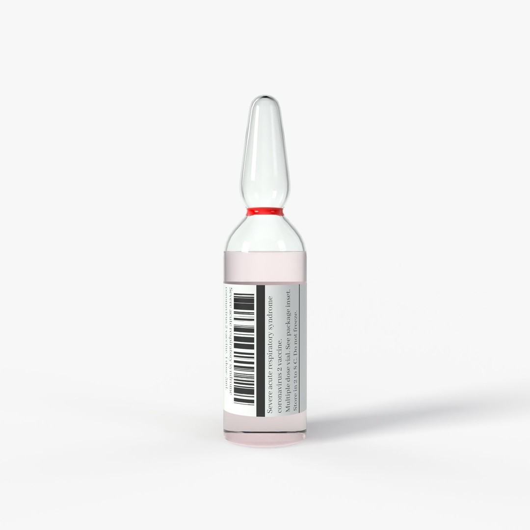 Vaccine Set 3D Model – PBR Textured Medical Assets, FBX/OBJ - View 4