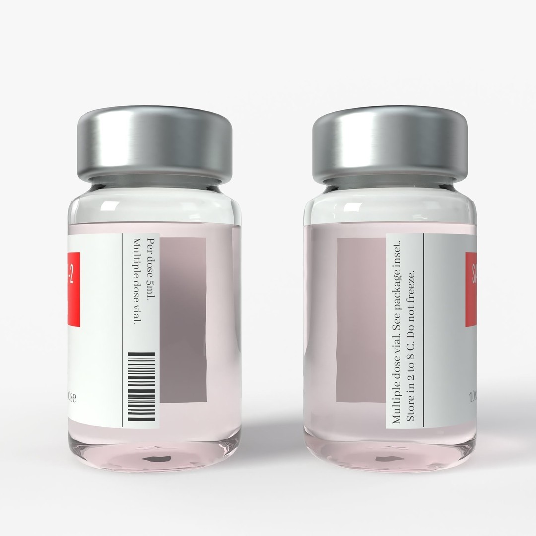 Vaccine Set 3D Model – PBR Textured Medical Assets, FBX/OBJ - View 6