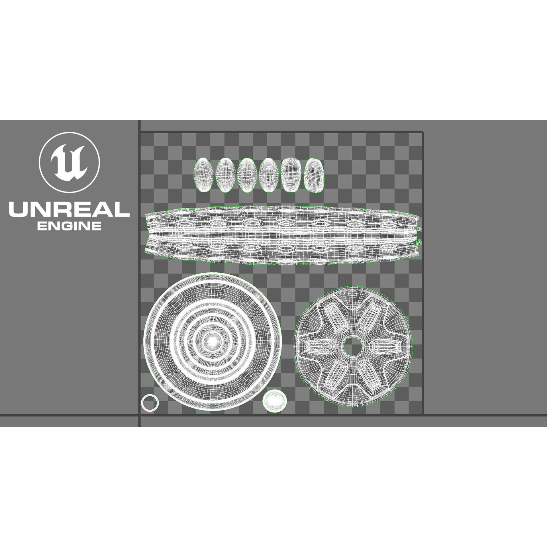 Self-Driving Car Concept - Game-Ready 3D Model