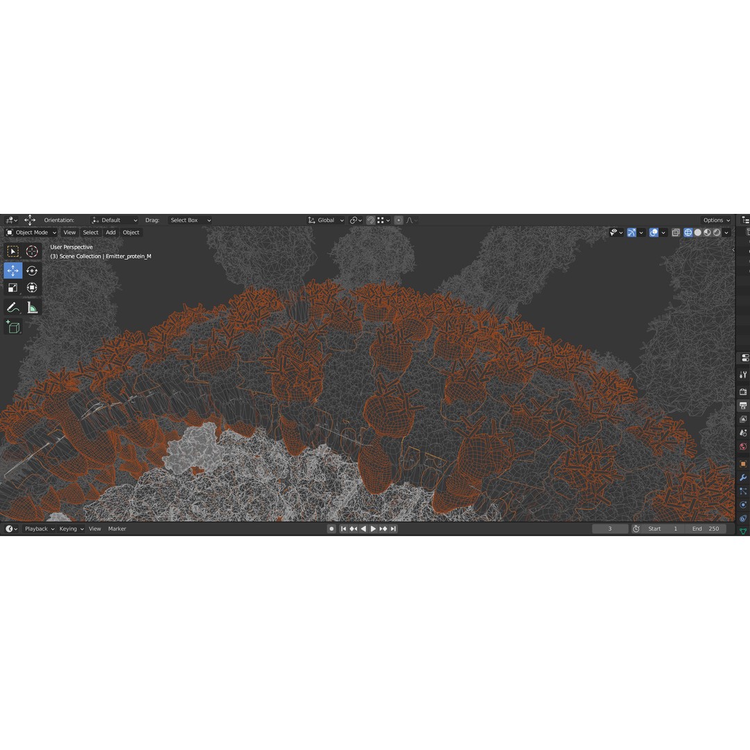 Corona Virus 3D Model – Scientifically Accurate Molecular Visualization, Blender - View 12