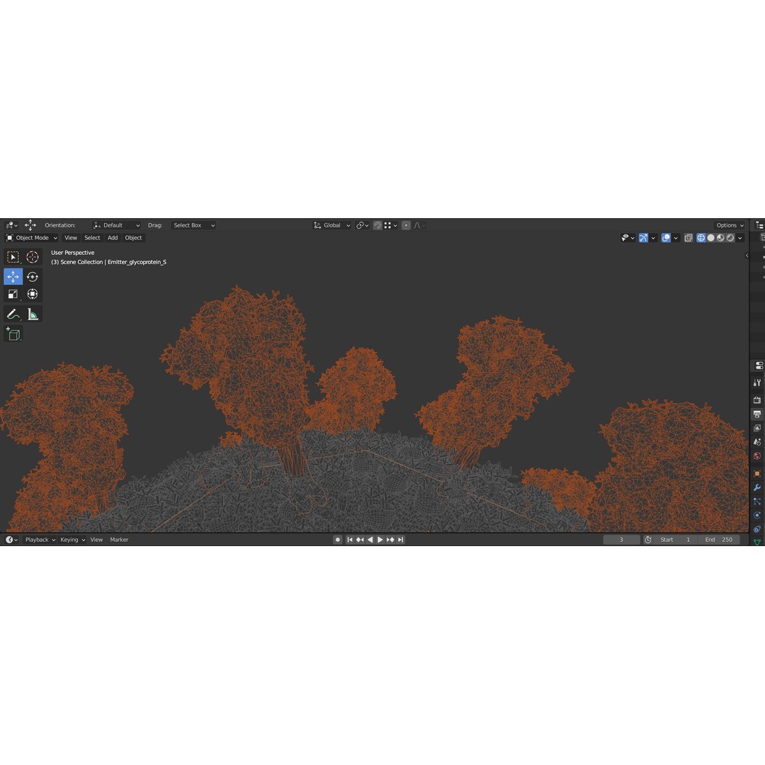 Corona Virus 3D Model – Scientifically Accurate Molecular Visualization, Blender - View 13