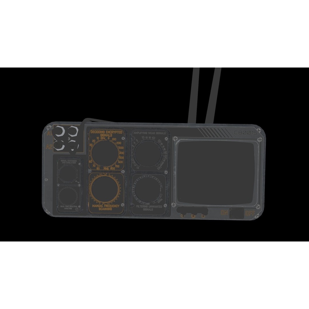 Power Generator 3D Model – Low Poly Rigged Device, FBX & OBJ - View 15
