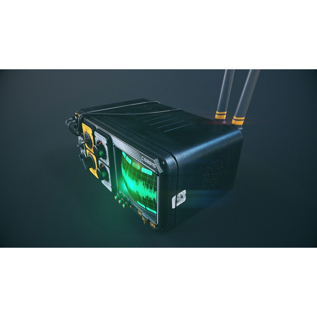 Power Generator 3D Model – Low Poly Rigged Device, FBX & OBJ - View 6