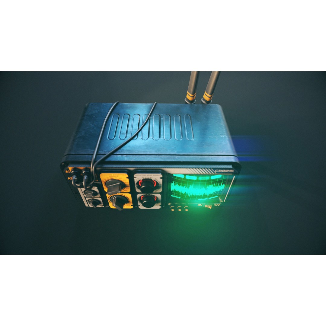 Power Generator 3D Model – Low Poly Rigged Device, FBX & OBJ - View 9