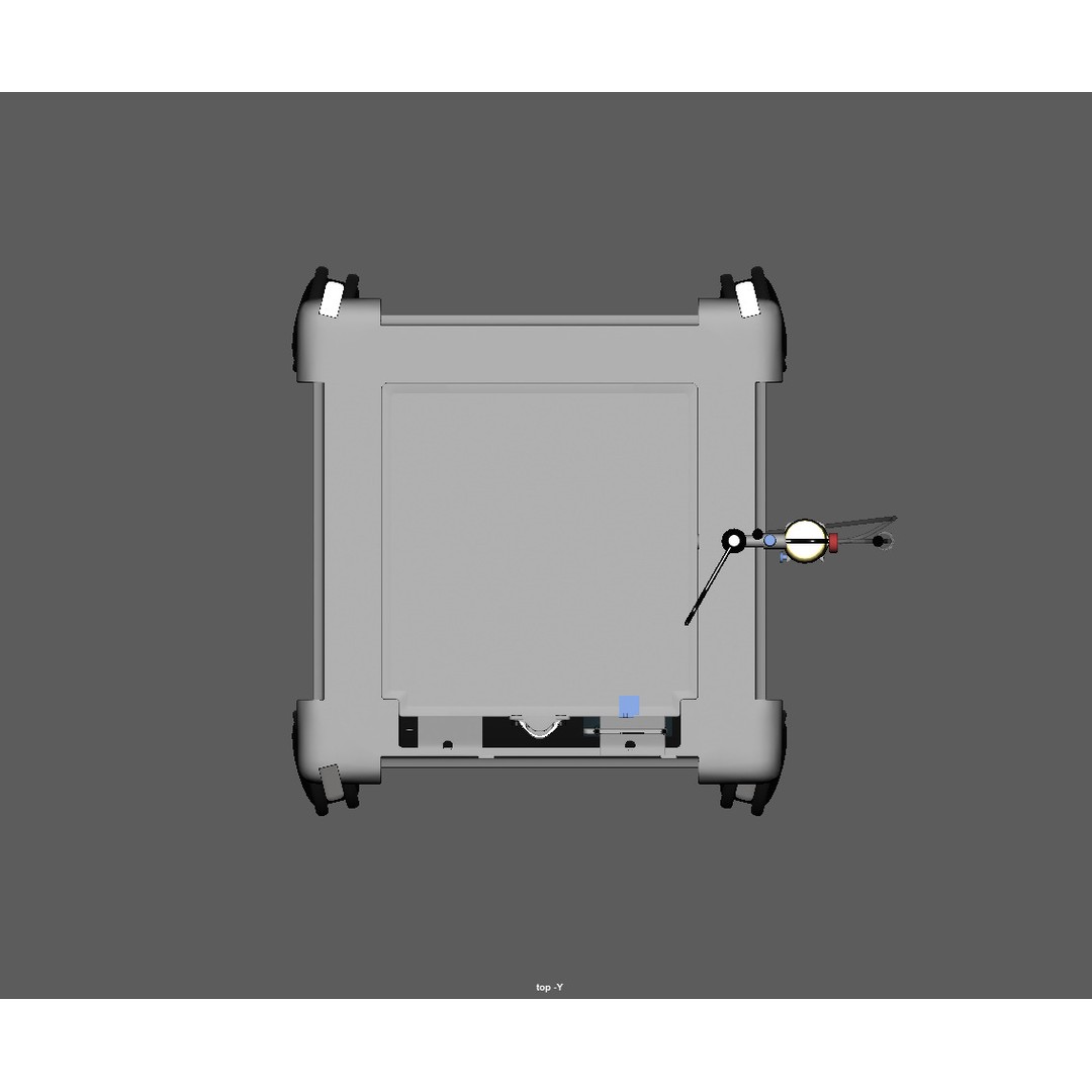 Dialysis Machine 3D Model – Low Poly Game Ready Medical Asset, FBX - View 10