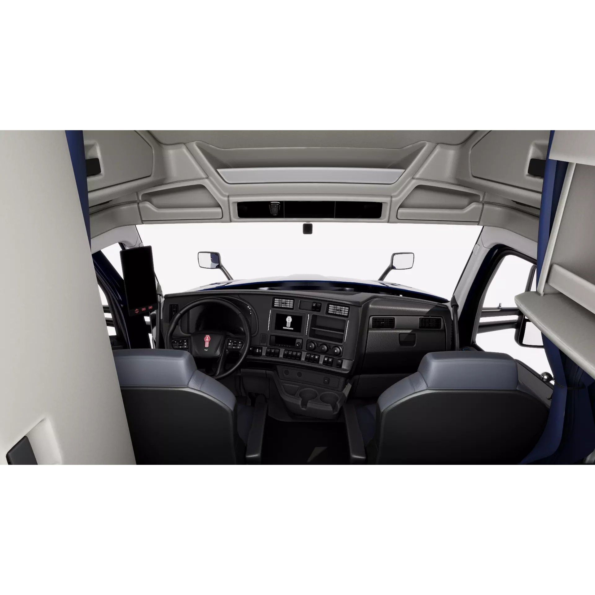 Kenworth T680 2022 - Game-Ready 3D Model - View 14