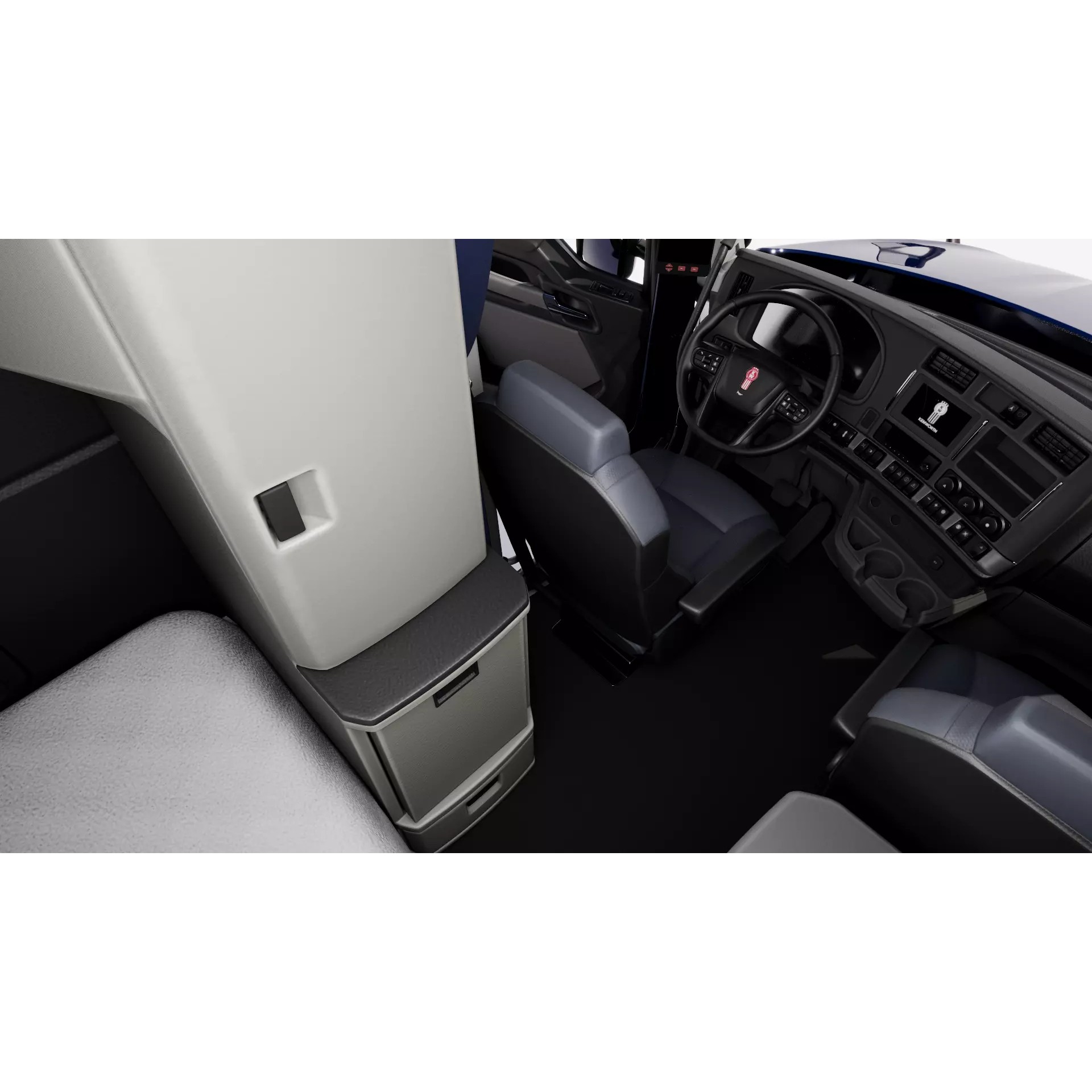 Kenworth T680 2022 - Game-Ready 3D Model - View 16