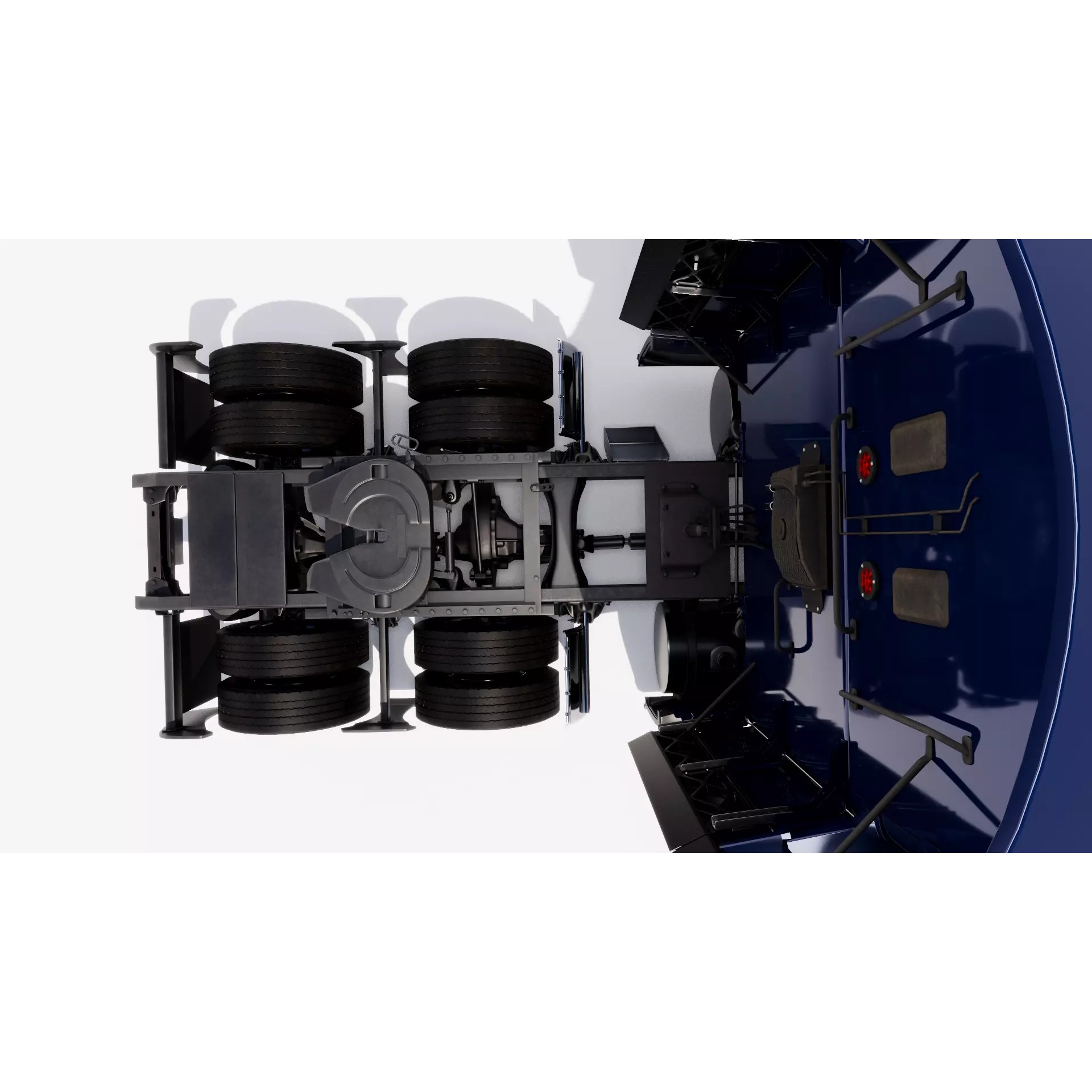 Kenworth T680 2022 - Game-Ready 3D Model - View 17