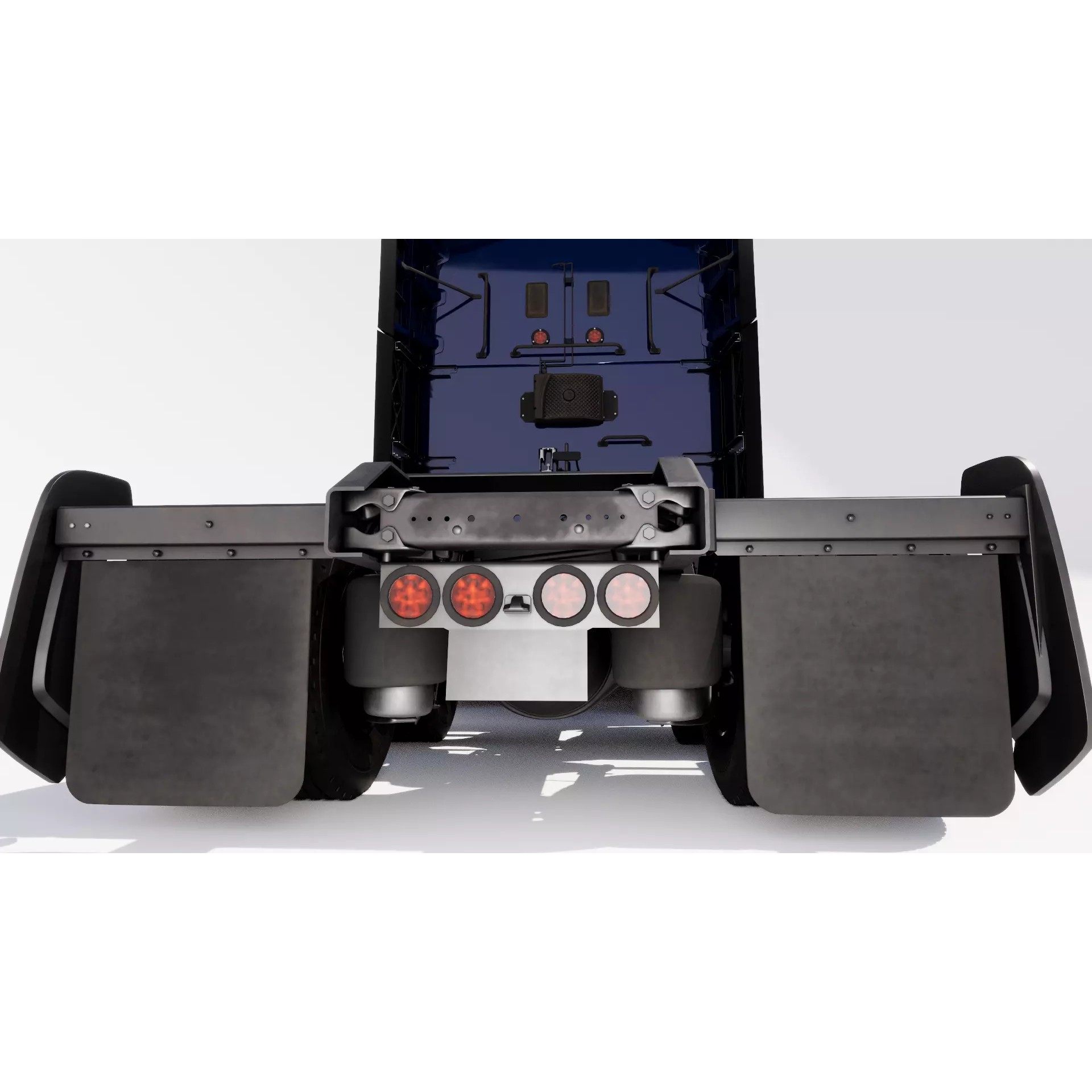 Kenworth T680 2022 - Game-Ready 3D Model - View 19